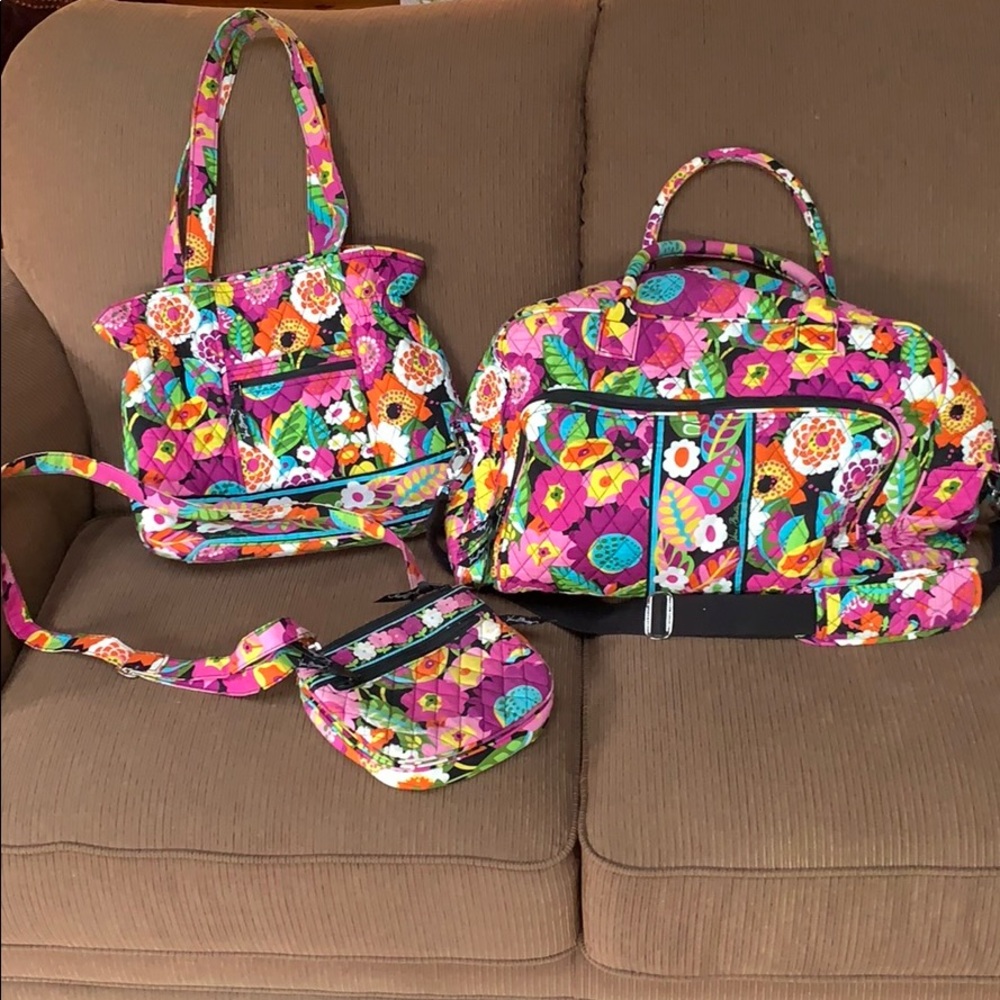 SOLD Vera Bradley bags set of 3
